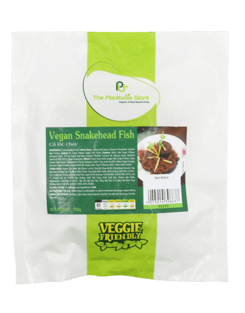 The Plantbase Store Vegan Snakehead Fish 250g (Frozen)