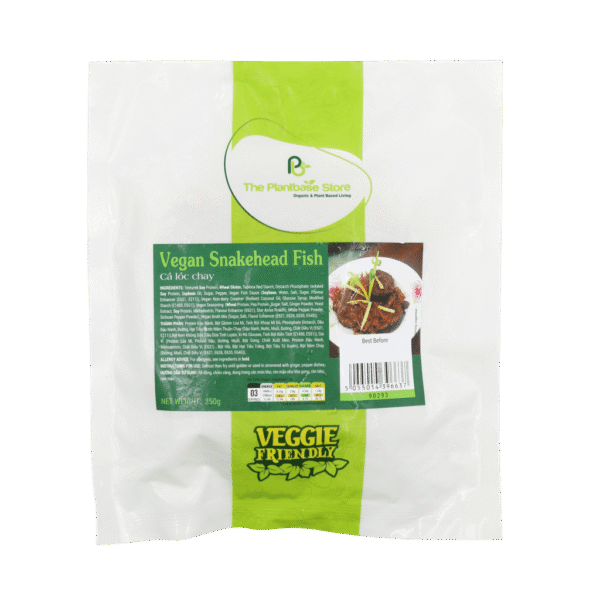 The Plantbase Store Vegan Snakehead Fish 250g (Frozen)