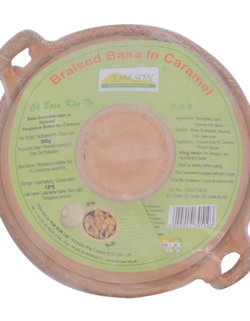 Kim Son Braised Mekong Catfish in Caramel (Frozen)