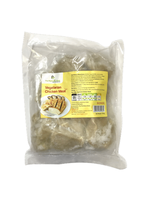 THE PLANTBASE STORE Vegetarian Chicken Meat 500g (Frozen)
