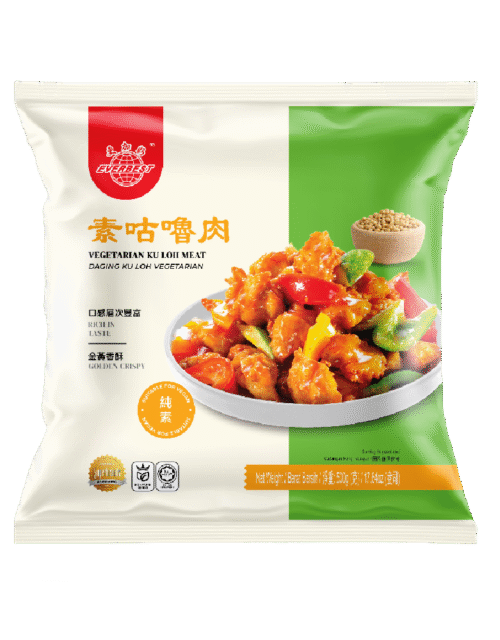 EVERBEST Vegetarian Ku Loh Meat 500g (Frozen)