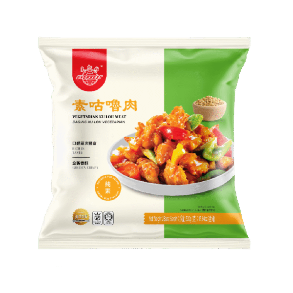EVERBEST Vegetarian Ku Loh Meat 500g (Frozen)