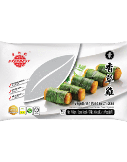 EVERBEST Vegetarian Pandan Chicken 260g (Frozen)