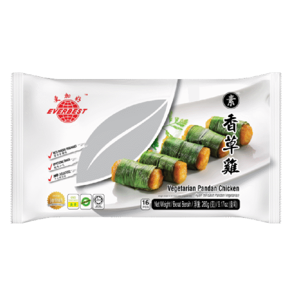 EVERBEST Vegetarian Pandan Chicken 260g (Frozen)