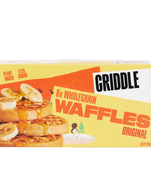 GRIDDLE Original Wholegrain Waffles 192g (Frozen)