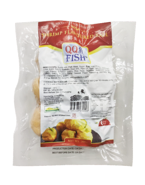 QQ Shrimp Flavored Ball 200g (Frozen)