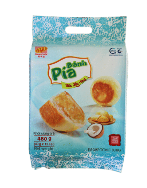 Tan Hue Vien Durian & Coconut Mini Cake 480g (Frozen)