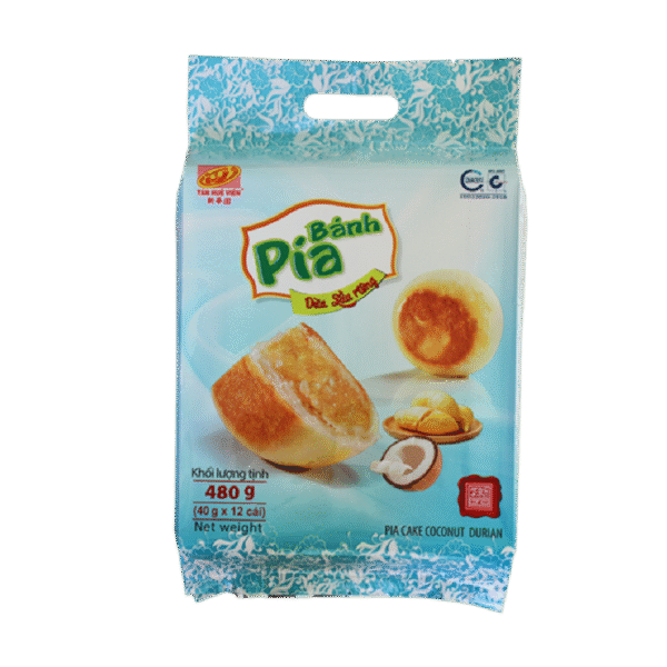 Tan Hue Vien Durian & Coconut Mini Cake 480g (Frozen)