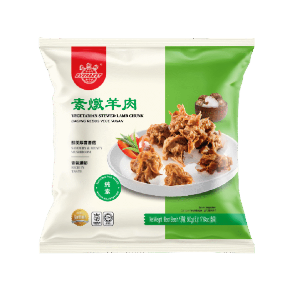 EVERBEST Vegetarian Stewed Lamb Chunk 500g (Frozen)