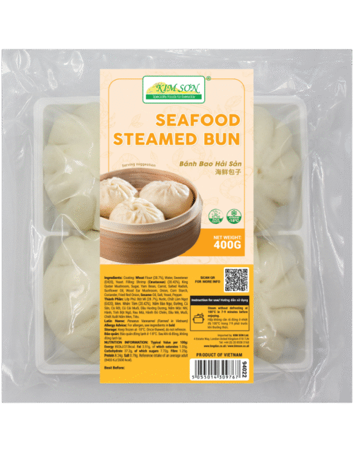 Kim Son Seafood Steamed Bun 400g (Frozen)