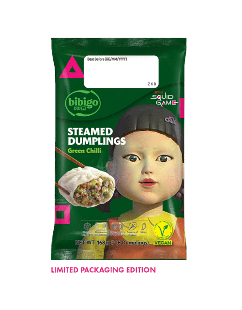 CJ BIBIGO Steamed Dumplings Green Chilli 168g
