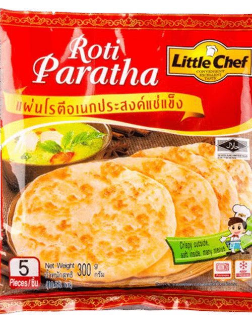 LITTLE CHEF Roti Paratha 300g (Frozen)