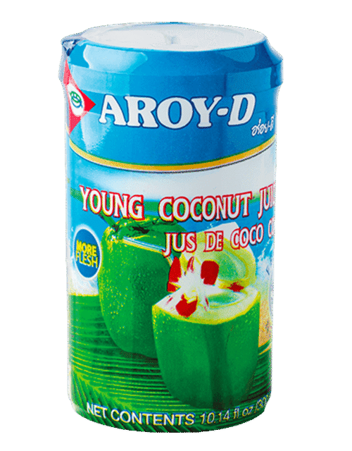 AROY-D Young Coconut Juice (cup) 300ml
