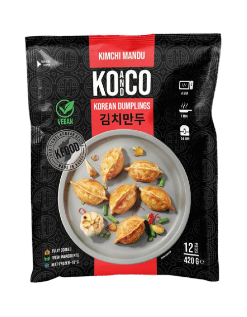 KO&CO Vegan Kimchi Mandu 420g (Frozen)