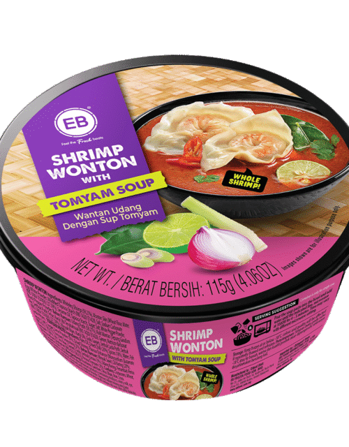 EB Shrimp Wonton with Tomyam Soup 115g (Frozen)