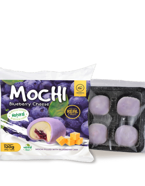 FOODWORTH Blueberry Cheese Mochi 120g (Frozen)