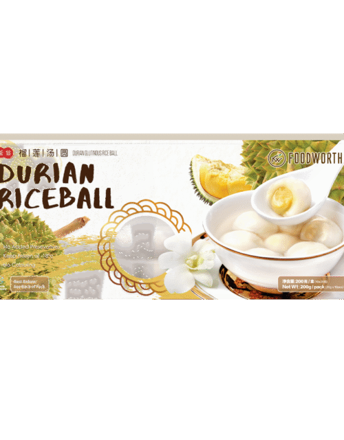 FOODWORTH Durian Glutinous Rice Ball 200g (Frozen)