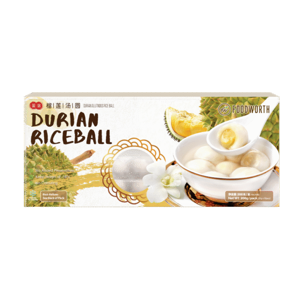 FOODWORTH Durian Glutinous Rice Ball 200g (Frozen)