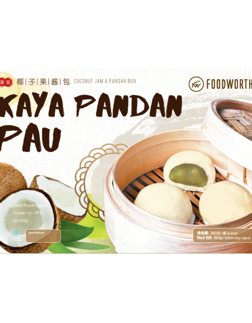 FOODWORTH Kaya Pandan Bun 360g (Frozen)