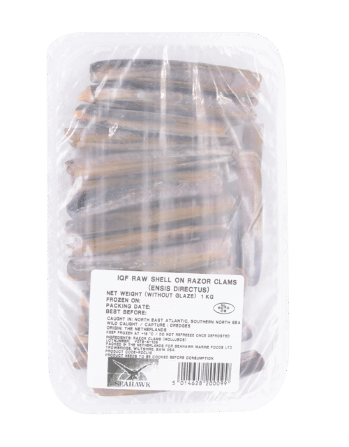 Seahawk Razor Clam 1Kg (Frozen)