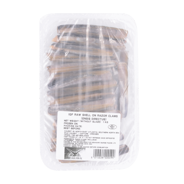 Seahawk Razor Clam 1Kg (Frozen)